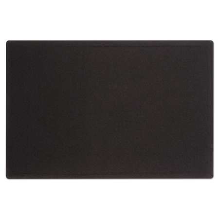 QUARTET Fabric Bulletin Board 48x36", Black 7684BK